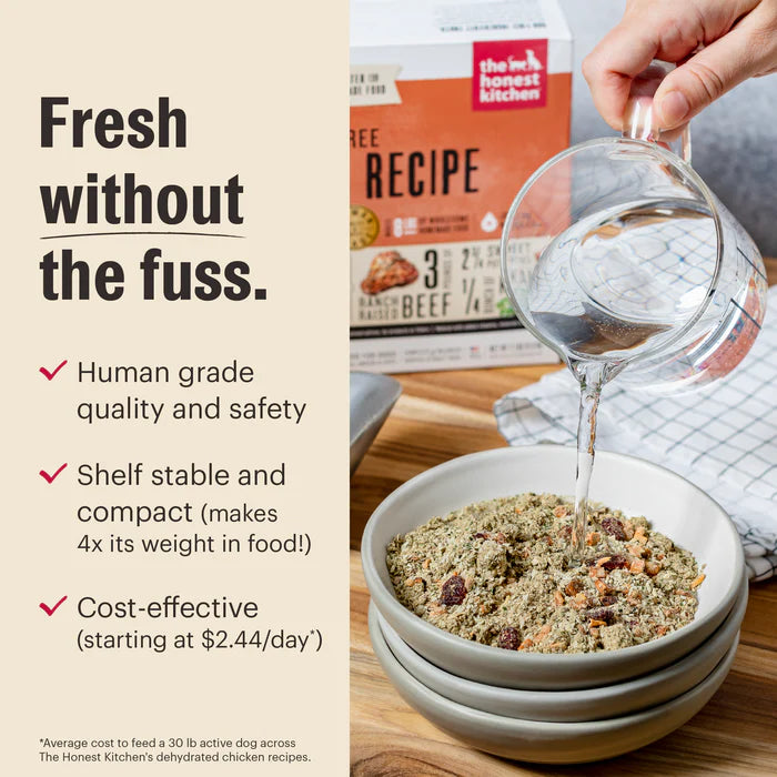 HONEST KITCHEN DOG GRAIN FREE TURKEY 10# BOX
