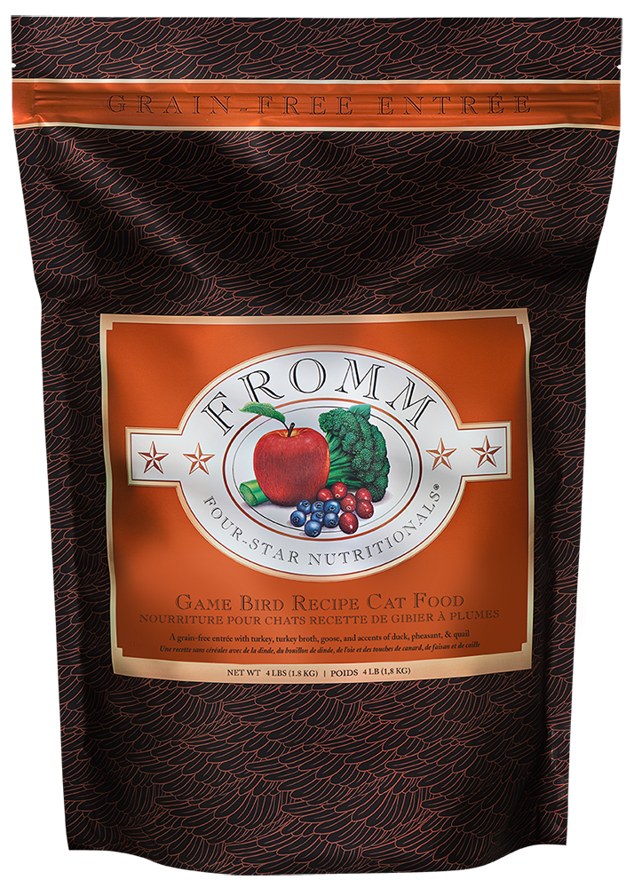 FROMM CAT 4STAR GRAIN FREE GAMEBIRD 4#