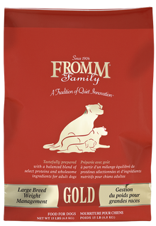 FROMM DOG GOLD LARGE BREED WEIGHT MANAGEMENT 15#