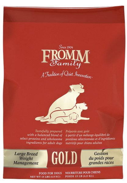 FROMM DOG GOLD LARGE BREED WEIGHT MANAGEMENT 30#