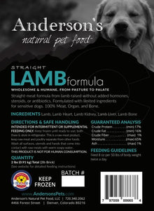ANDERSON'S STRAIGHT LAMB 2# ROLL