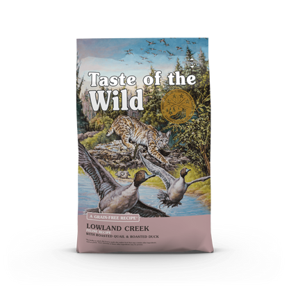 TASTE OF THE WILD CAT GRAIN FREE LOWLAND CREEK 5#