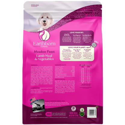 EARTHBORN DOG GRAIN FREE MEADOW FEAST 25#