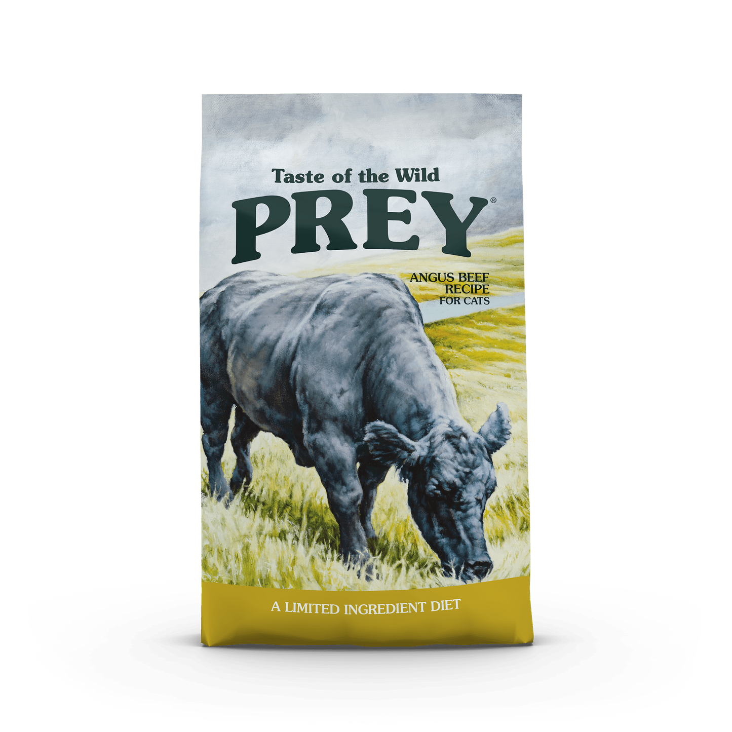 TASTE OF THE WILD CAT GRAIN FREE PREY LID ANGUS BEEF 6#