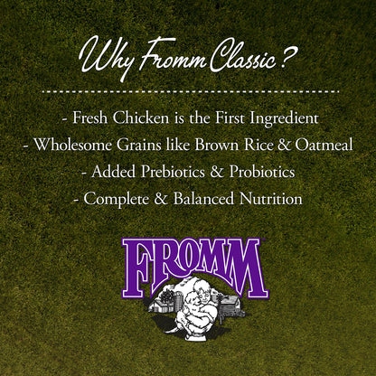 FROMM DOG GOLD LARGE BREED WEIGHT MANAGEMENT 15#