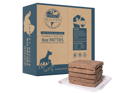 STEVES DOG & CAT  FROZEN TURKEY PATTIES 14#